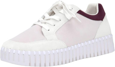 ILSE JACOBSEN Tulip 4092 Lace Up Sneaker (Gray Lilac, 9) - No Box