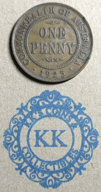 1925 One Penny - Key Date 1925 One Penny - Key Date