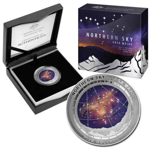 2016 $5 Northern Sky - URSA Major Silver Proof Coin 2016 $5 Northern Sky - URSA Major Silver Proof Coin
