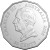2025 Christmas Festive Florals 50 Cent Coin