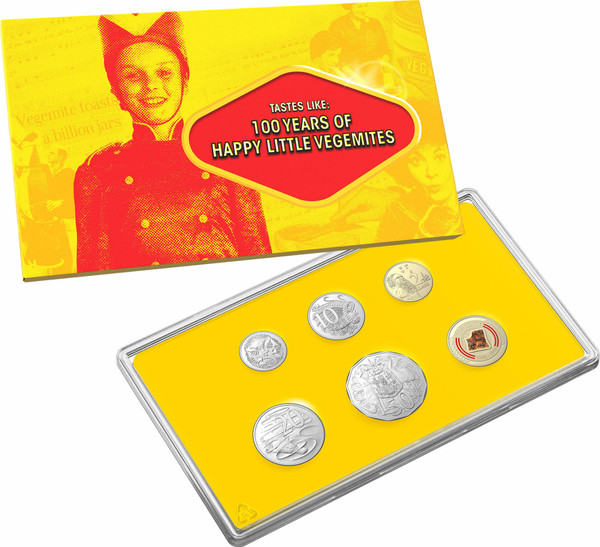 2023 100 Years Of Vegemite Uncirculated 6 Coin Mint Set