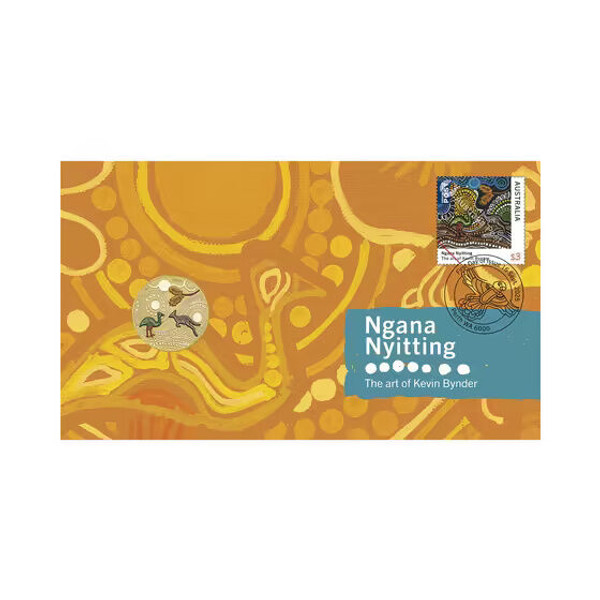 2025 Ngana Nyitting – The Art of Kevin Bynder Green Emu PNC