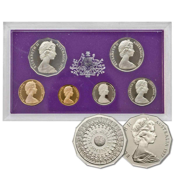 1977 Queen Elizabeth II Silver Jubilee Proof Set