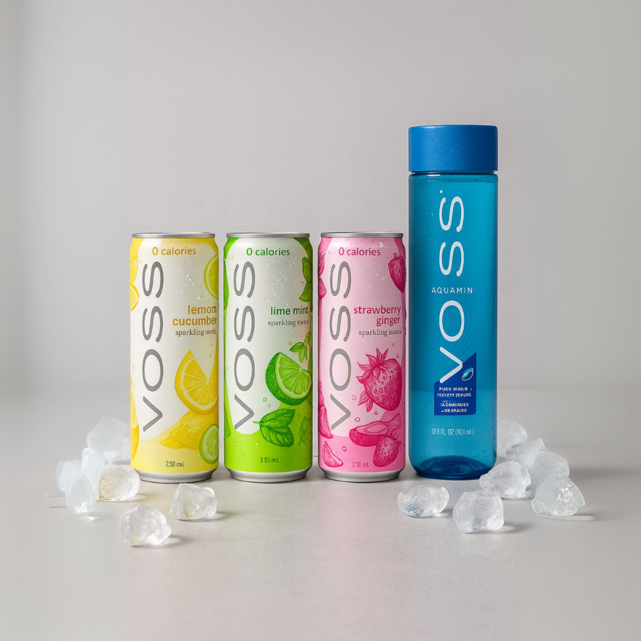 VOSS Plus 500ml | Norwegian Enhanced Water with Electrolytes