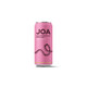 JOA Vegan Collagen Booster Red Berries, bevanda probiotica con vitamina C, zinco e rame per la salute della pelle, lattina da 330 ml con colture vive di Bacillus coagulans e gusto fragola e lampone, bevanda di bellezza ipocalorica prodotta in Francia, design rosa e rosso con nutrienti vegani a supporto del collagene, bevanda funzionale per la salute di capelli, pelle e unghie