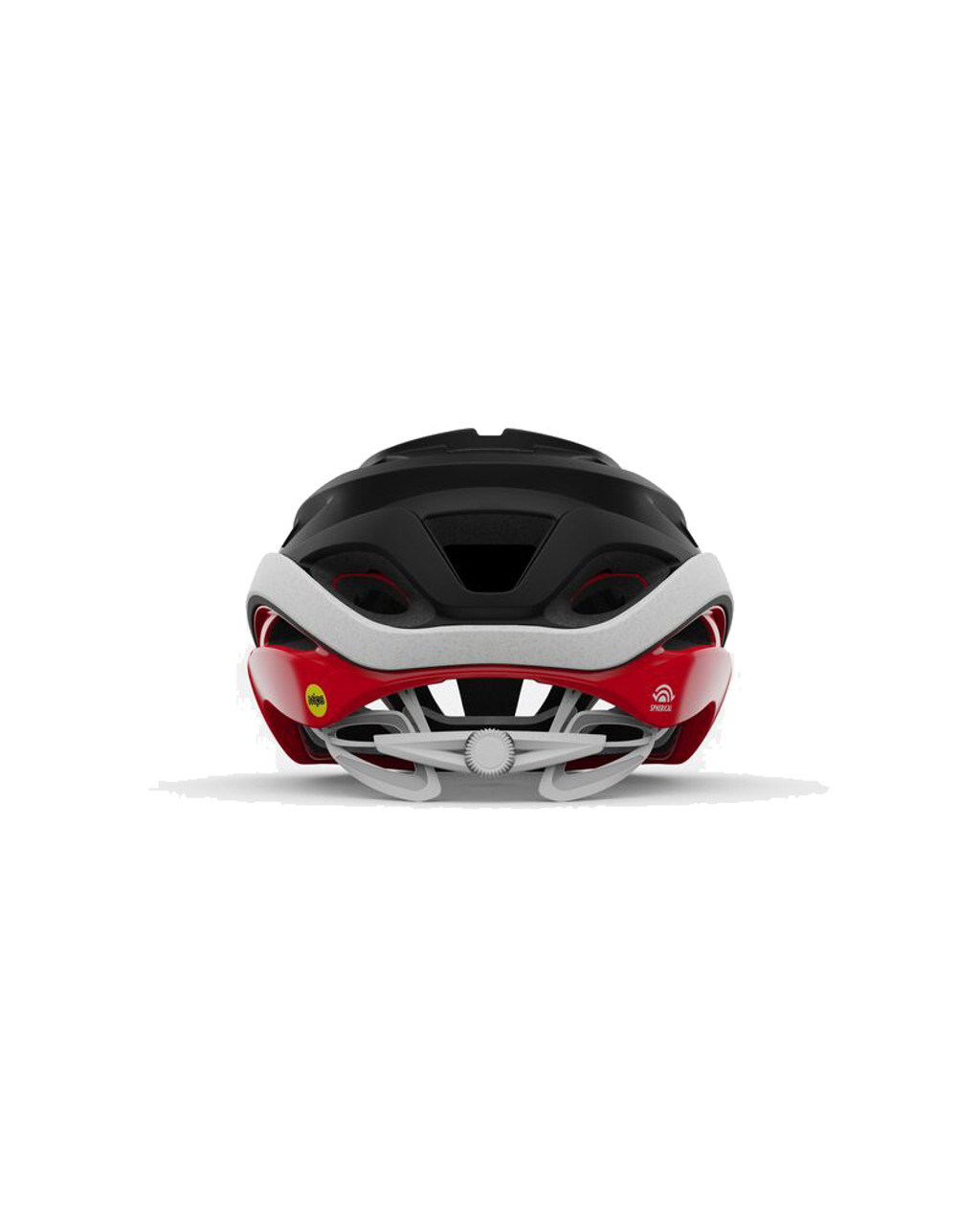 Giro Helios Spherical Adult Road Cycling Helmet - Matte Black/Red