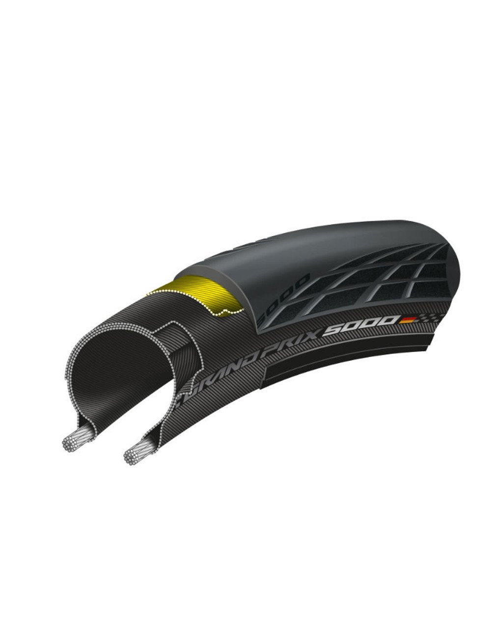 Continental grand prix 5000 hot sale tubeless clincher road tyre