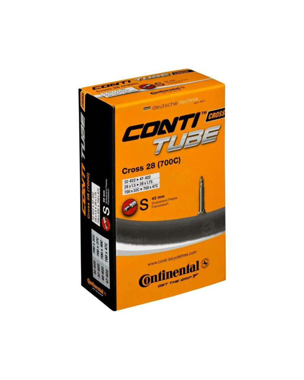 continental cross 28 tube