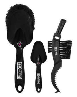 Muc-Off 3x Premium Cleaning Brush Set