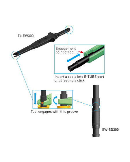 Shimano TL-EW300 Di2 Cable Plug Tool