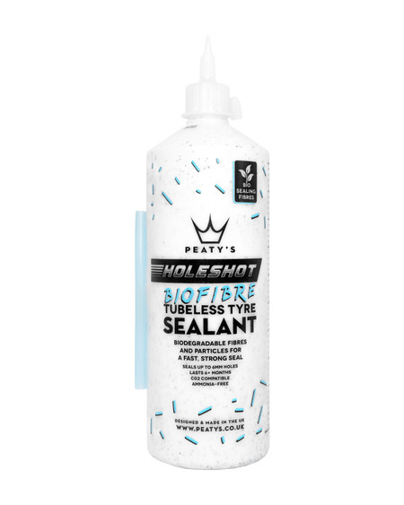 Peaty's HoleShot BioFibre Tubeless Tyre Sealant