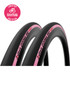 Vittoria Corsa Pro Graphene Tubeless Ready Competition Road Tyre Set - Limited Edition Giro d'Italia