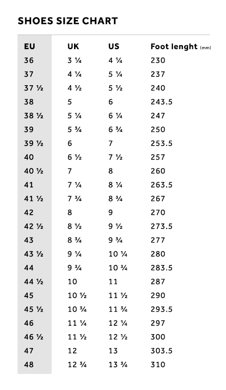 fizik shoe sizing compared to shimano