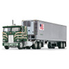 First Gear Peterbilt Model 352 COE 86" Sleeper & 40' Vintage Trailer with Reefer  60-1428 *Pre-Order*