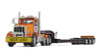 First Gear Peterbilt Model 367 Day Cab in Bright Orange with Talbert 55SA Lowboy Trailer 1:50 scale 50-3475