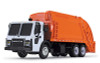 First Gear Mack LR Refuse Truck with McNeilus Meridian Rear Loader in White and Orange 80-0353 1/87