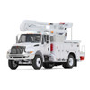 First Gear International DuraStar with Utility Bucket Body White 1/34 10-3901