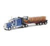 New Ray Kenworth W900 Forklift with Pallets  Long Haul Trucker 1:32