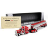 First Gear Peterbilt Model 389X with 63" Flat Top Sleeper & Heil Fuel Tank Trailer 1/64 *S&D