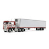 First Gear DCP Kenworth K100 COE Flat Top & 53’ Utility Trailer with Reefer Red’s Favorites - Jim Skrinar 1/64 69-2253