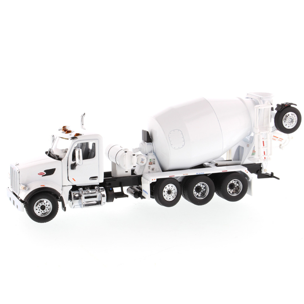 Diecast Masters Peterbilt 567 Cab in White w/Gray McNeilus Bridgem1/50 71074