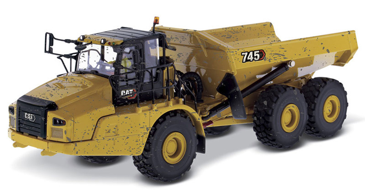 Diecast Master Caterpillar 745 Articulated Dump Truck - Weathering Series1/50