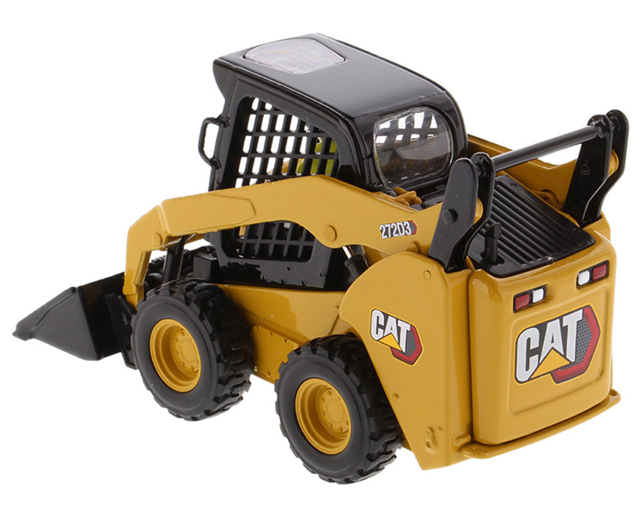 Diecast Master Caterpillar 272D3 Skid Steer Loader plus Work Tools  1/50