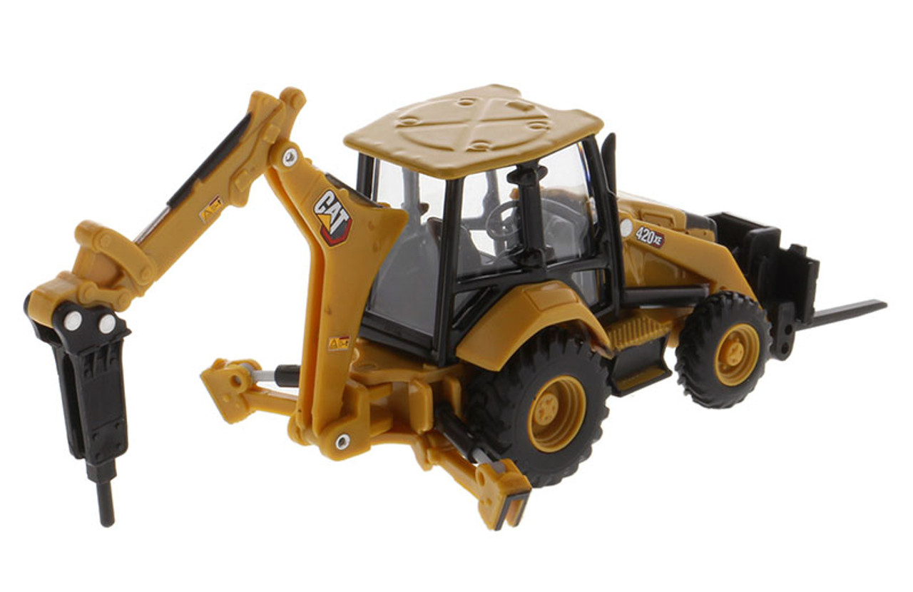 Diecast Masters Caterpillar 420 XE Backhoe Loader 1/64