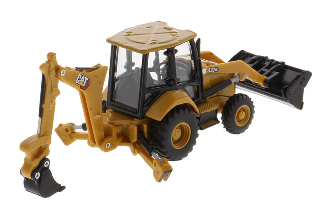 Diecast Masters Caterpillar 420 XE Backhoe Loader 1/64