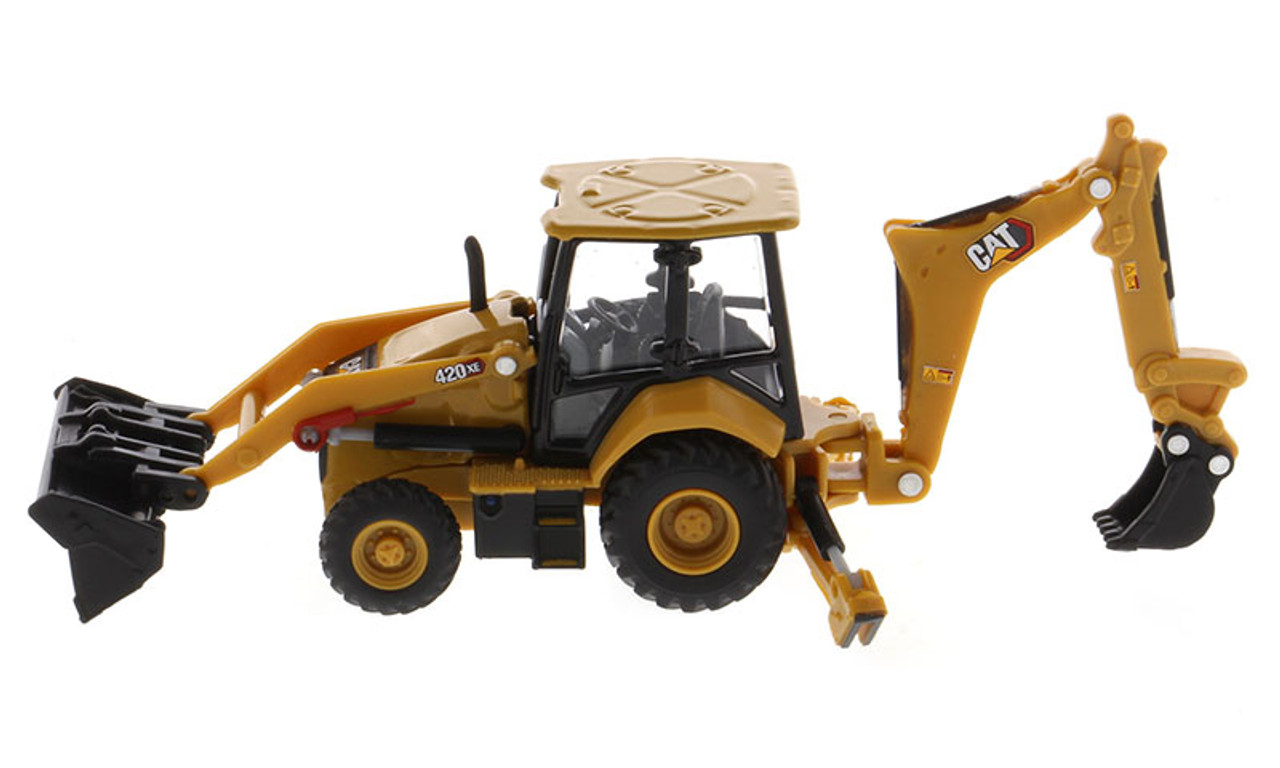 Diecast Masters Caterpillar 420 XE Backhoe Loader 1/64