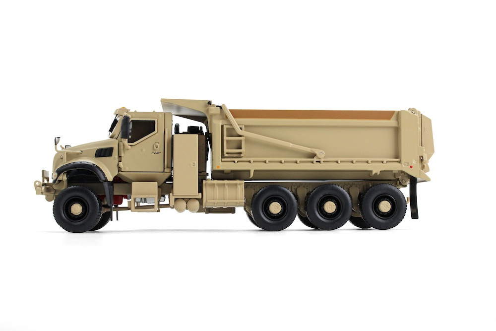 First Gear Mack Defense M917A3 Heavy Dump Truck Tan 1/64 Scale 50