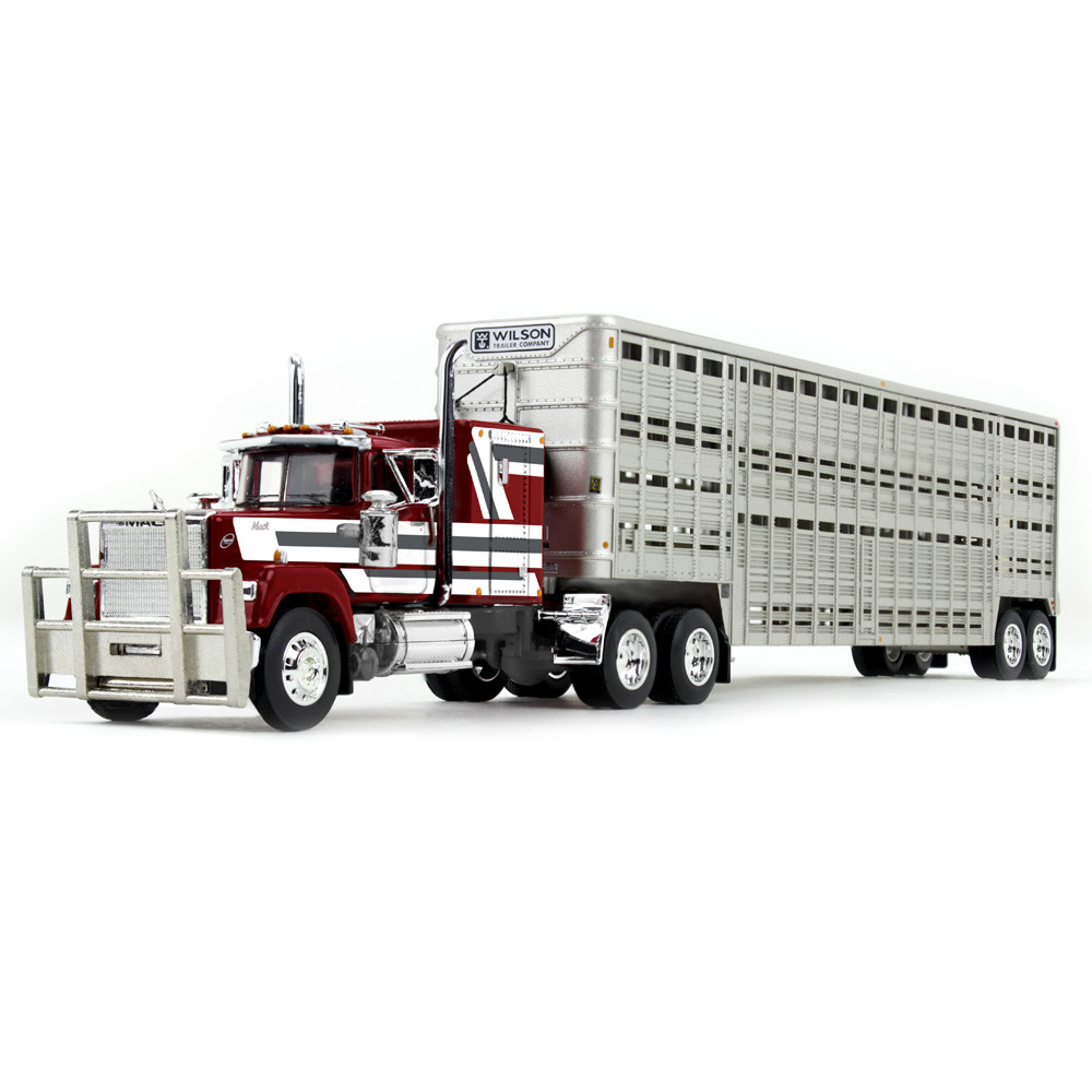 First Gear Mack Super-Liner with 60” Flat Top Sleeper & 45' Wilson