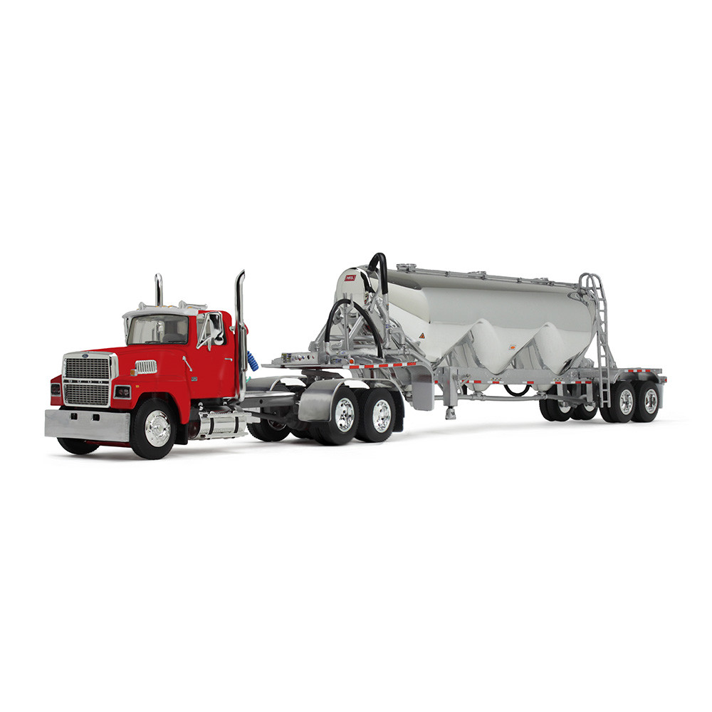 DCP Ford LTL 9000 Day Cab with Heil Pneumatic Tank Trailer Heil