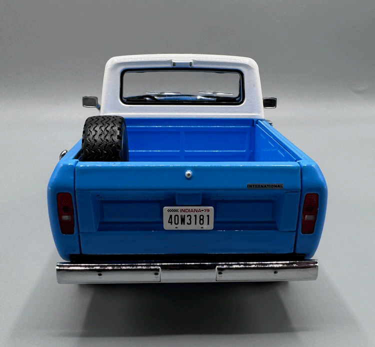 First Gear International Scout Terra Pickup 1979 Lexington Blue 1/25  40-3181