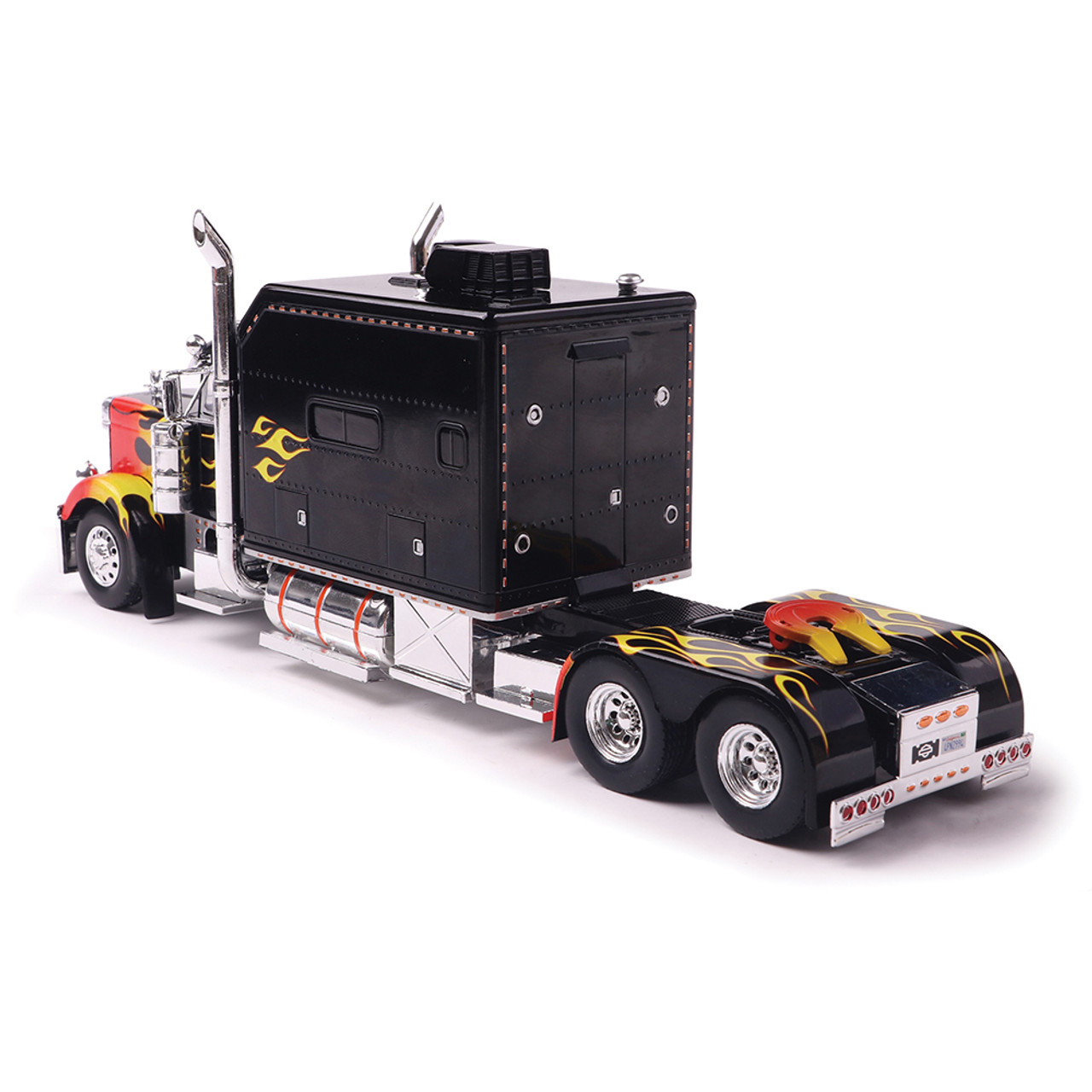 イクソ １／４３ ピータービルト ３７９ カスタム ２００２ 1:43 IXO Models *BLACK w/FLAMES* 2002 Peterbilt 379 w/Custom