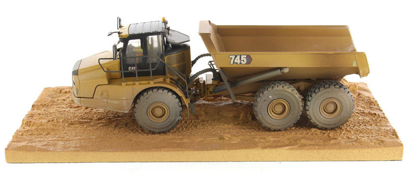 Diecast Master Caterpillar 745 Articulated Dump Truck - Weathering Series1/50 *S&D*