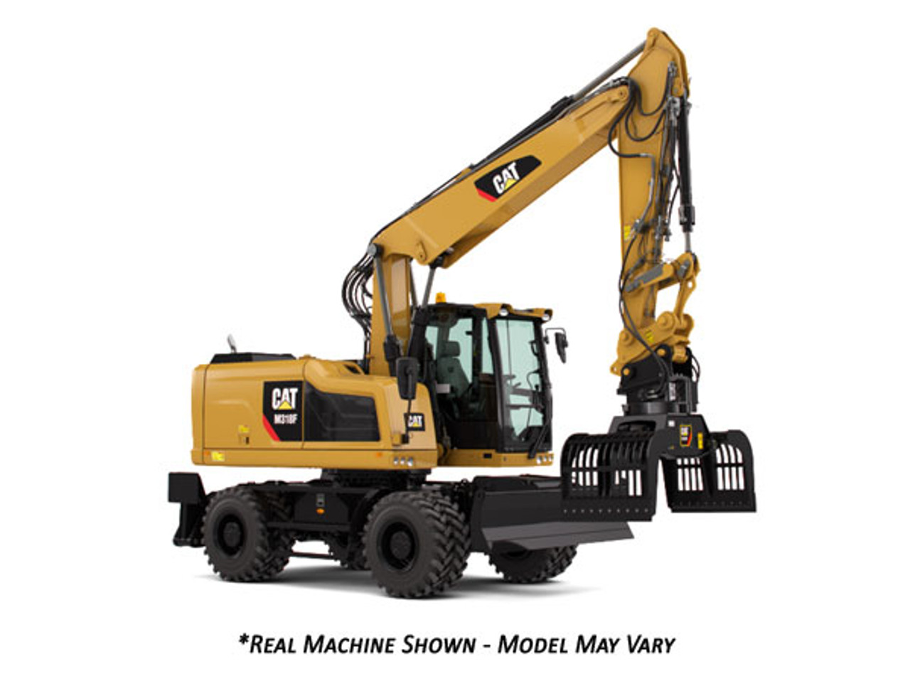 Diecast Masters Caterpillar M318F Wheeled Excavator 85508 1