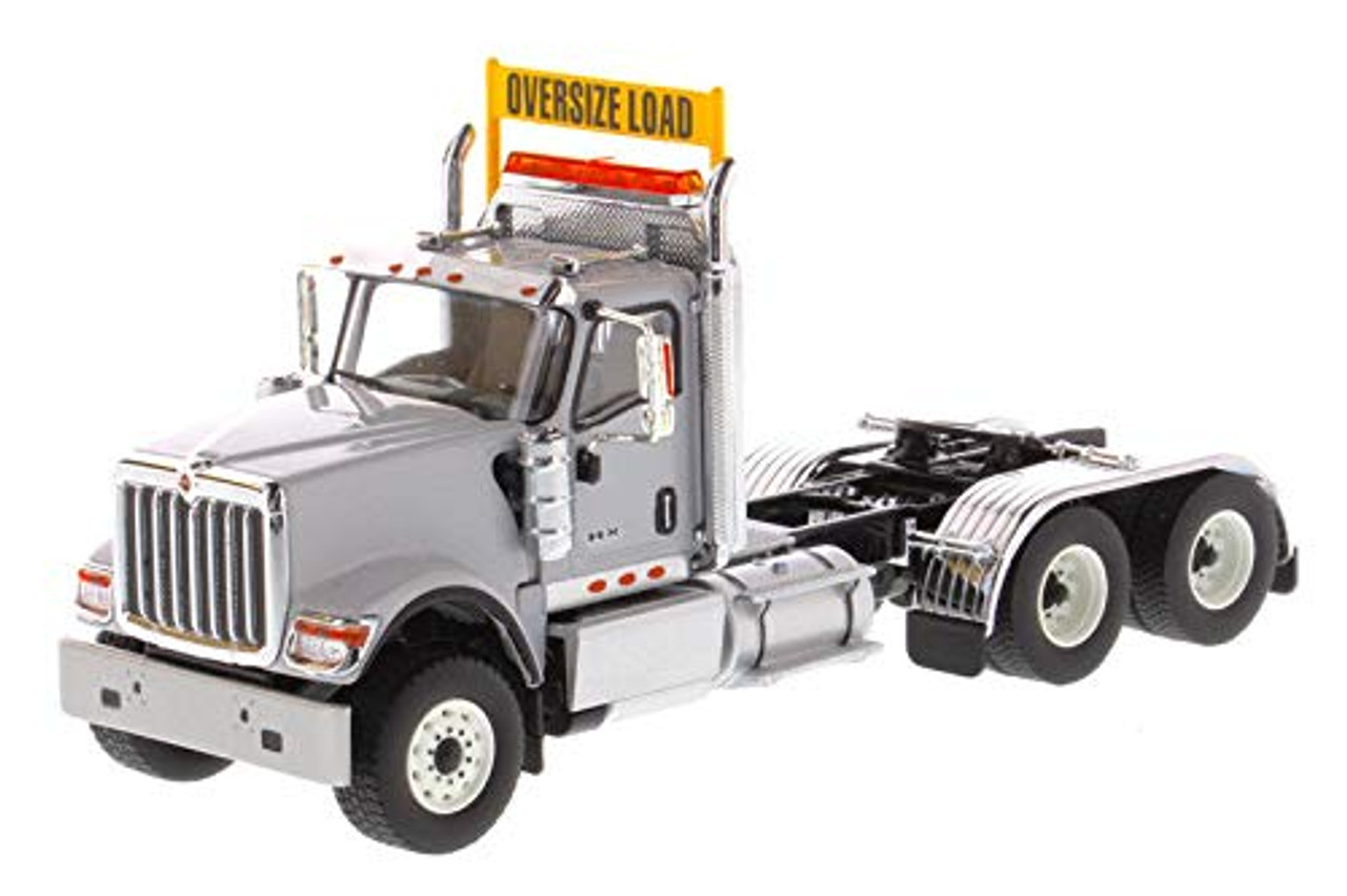 Diecast Masters International HX520 Day Cab Tandem Tractor Light Grey 1/50 Diecast Model Diecast Masters 71005