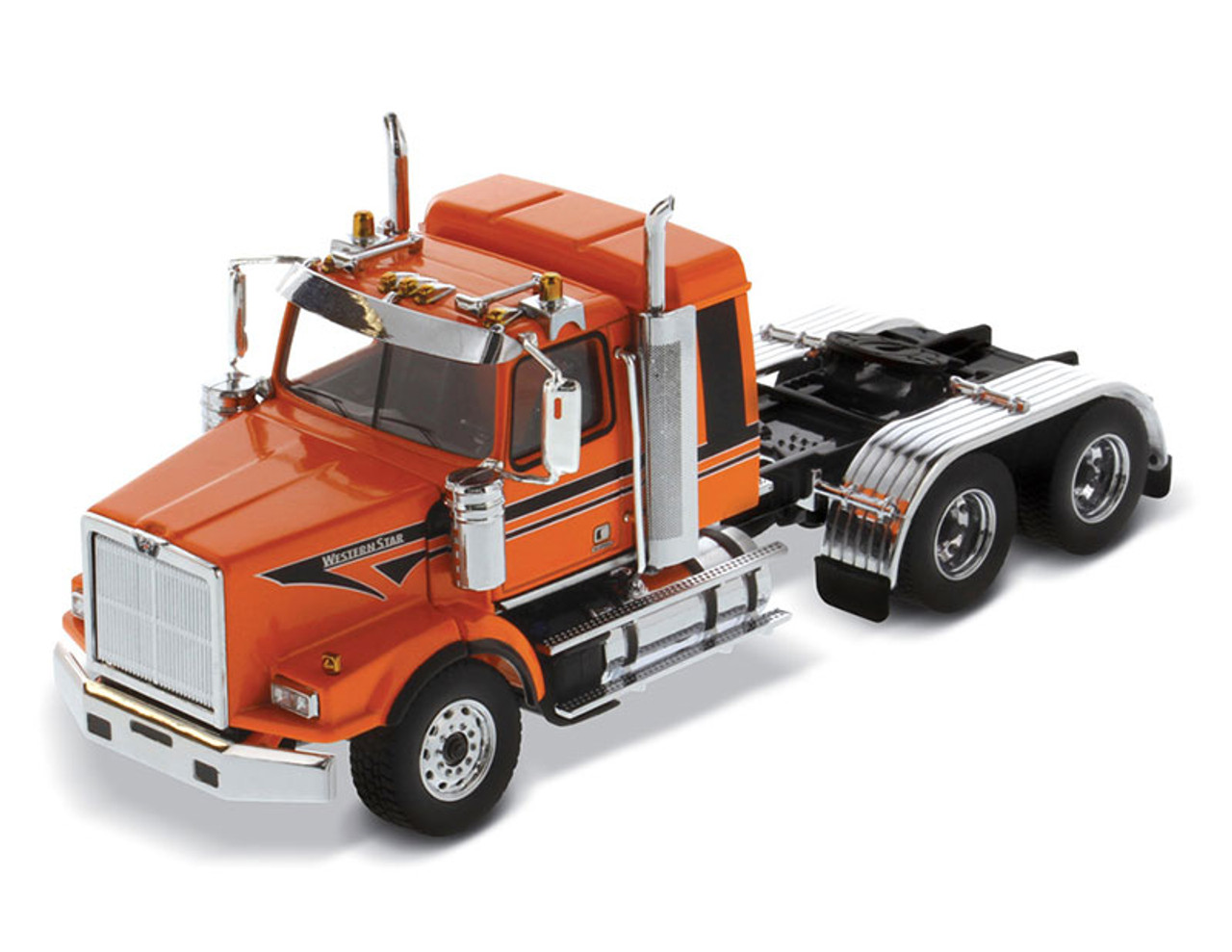 Diecast Masters Western Star 4900 SFFA リフト車軸付き シルバー