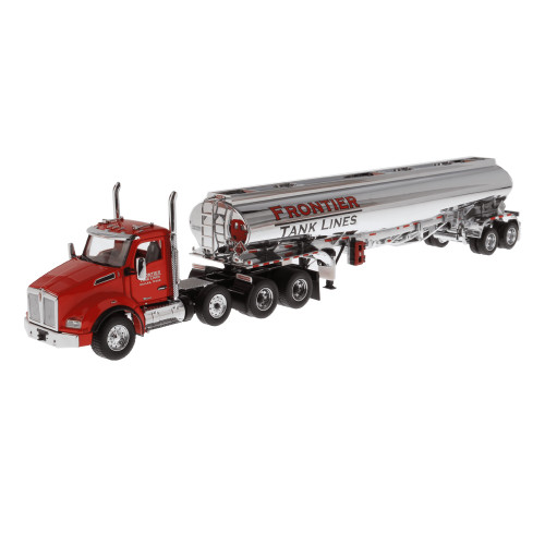 Diecast Masters Kenworth T880S SBFA Tandem Day Cab in Red with 