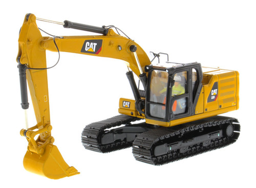 Diecast Masters Caterpillar M323F Railroad Wheeled Excavator