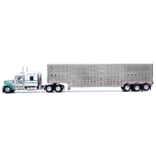 DCP First Gear 1/64 Kenworth Truck with Wilson Livestock Trailer, V-Y Trucking 60-1955