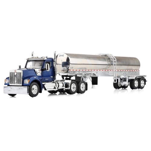 First Gear DCP 1/64 Kenworth W990 Day Cab with Walker Milk Food