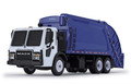 First Gear Mack LR Refuse Truck with McNeilus Meridian Rear Loader in White and Bluer 80-0352 1/87