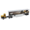 Diecast Master Cat CT660 w/Cat Mural Trailers 1/50 85666