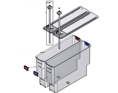 1561370, Dual Milk container packaged FM/CM 4.5 Liter for SU12/UT12 1561370, Dual Milk container packaged FM/CM 4.5 Liter for SU12/UT12