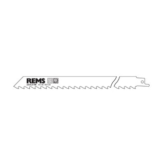 Rems 561120 225mm Reciprocating Saw Blades - Breeze Blocks, Hard Wood (1 pack)