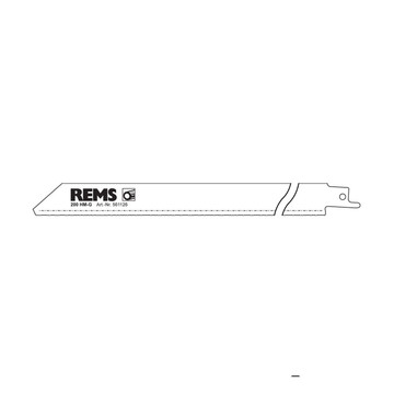 Rems 561126 200mm Reciprocating Saw Blades - Cast Iron (2 pack)