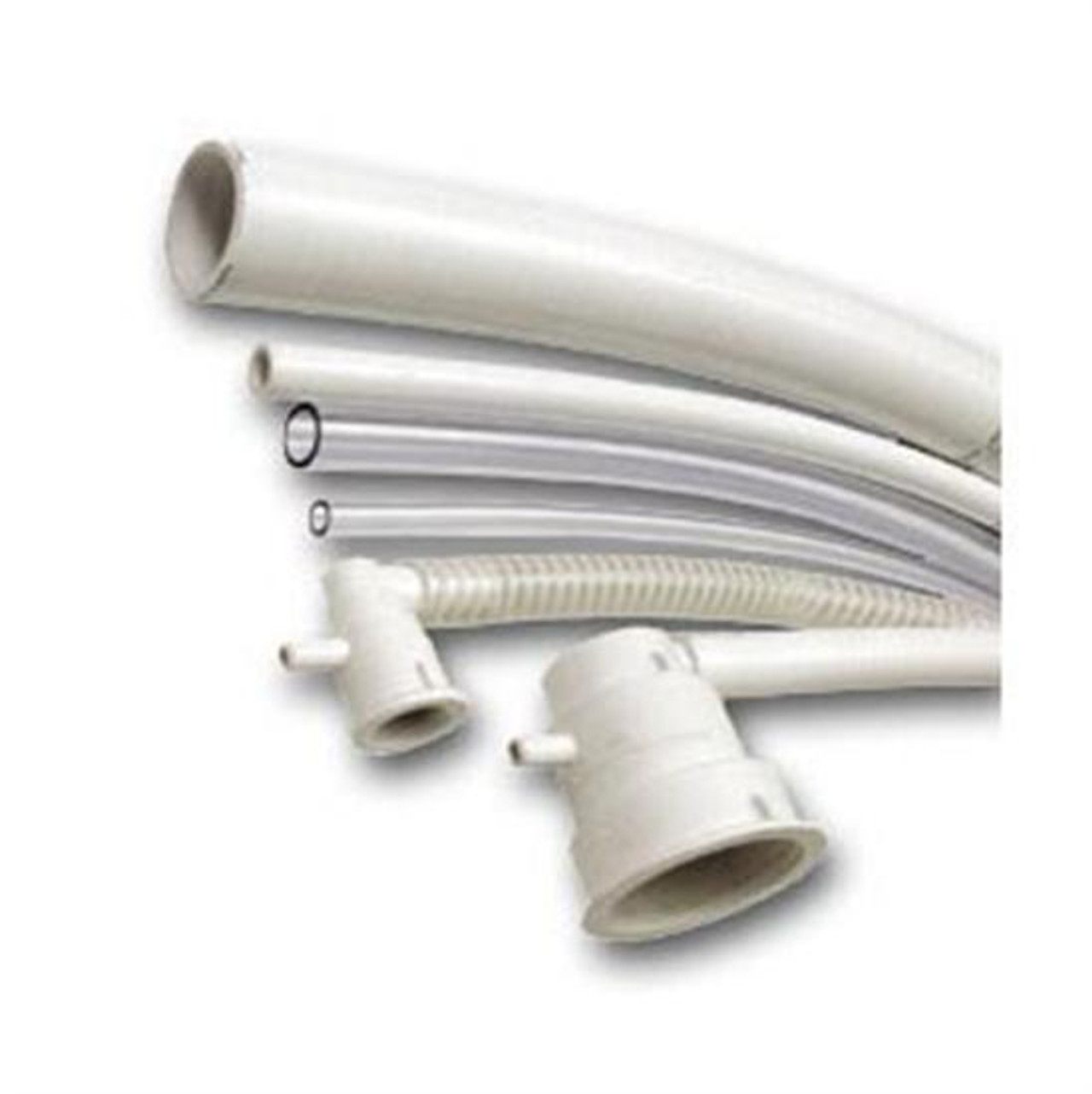 KafFlex Flexible PVC Pipe 1.5" Diameter, 50' Roll