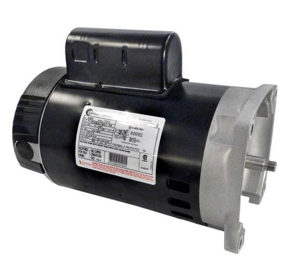 AO Smith Centurion 1081 Square Flange Up Rated Motor 1 HP - B2853